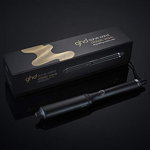 ghd curve classic wave - Rizador de pelo profesional para ondas suaves y glamurosas, tecnología ultra-zone, color negro