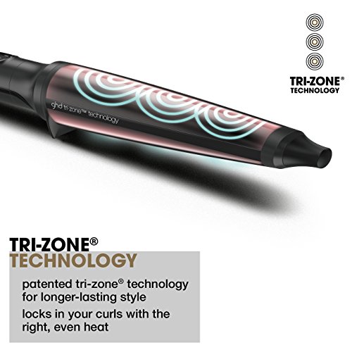 GHD Curve Creative Curl - Rizador, tecnología de cerámica tri-zone