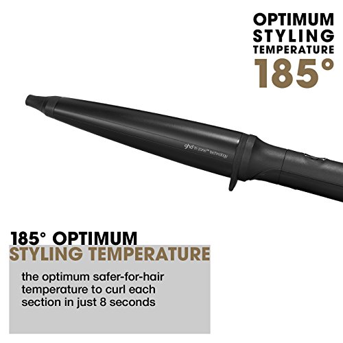 GHD Curve Creative Curl - Rizador, tecnología de cerámica tri-zone