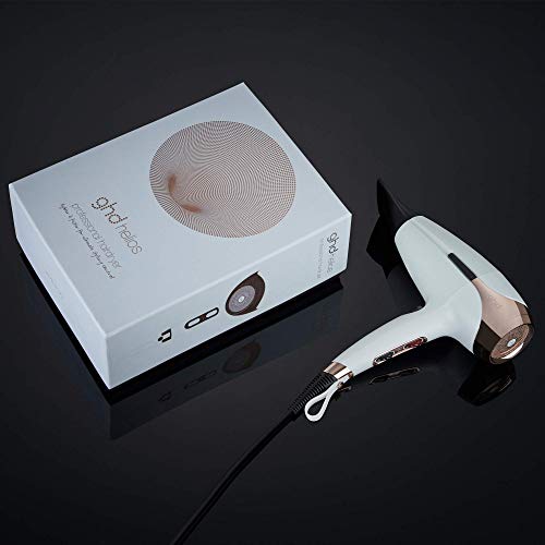 ghd Helios - Secador de pelo profesional con tecnología aeroprecis, Blanco