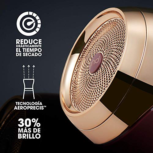 ghd Helios - Secador de pelo profesional con tecnología aeroprecis, Burdeos