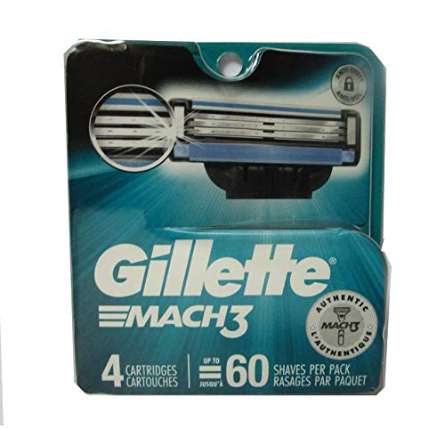 Gillette mach-3 Cartridge – Pack de 4