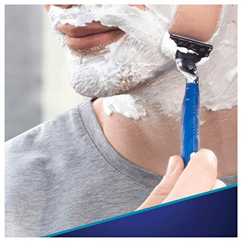 Gillette Mach3 Start Maquinilla + 2 Hojas, con mango Aqua-Grip para un control total incluso en mojado