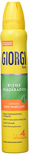 Giorgi 1133-73043, Extrafuerte Espuma Rizo Marcado, 210 ml