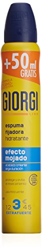 GIORGI LINE espuma fijadora efecto mojado extrafuerte spray 210 ml