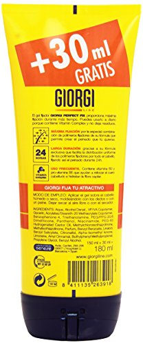 Giorgi - Perfect fix 24h - Gel fijador Nº 2 Fuerte - 180 ml