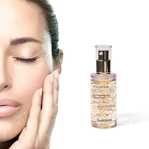 Gold Activation Serum Facial - Ácido Hialurónico - Cosmetica Coreana - Face Serum - Serum Antiedad - Lifting Serum - Serum Hidratante - Serum Antiarrugas - Mejor Serum Facial Pieles Maduras