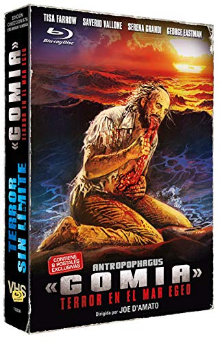 Gomia, Terror en el Mar Egeo BD + Terror sin Límite BD estuche VHS con 8 Postales en Edición Limitada Numerada de 1000 ejemplares [Blu-ray]