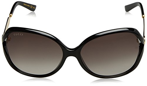 Gucci GG0076S gafas de sol, BLACK, 60 para Mujer