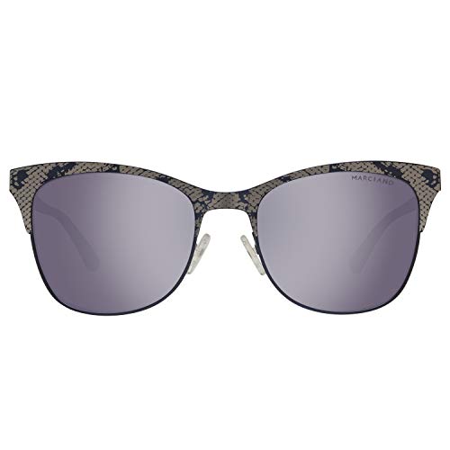 Guess by Marciano Sonnenbrille Gm0774 91C 53 Gafas de sol, Azul (Blau), 53.0 para Mujer