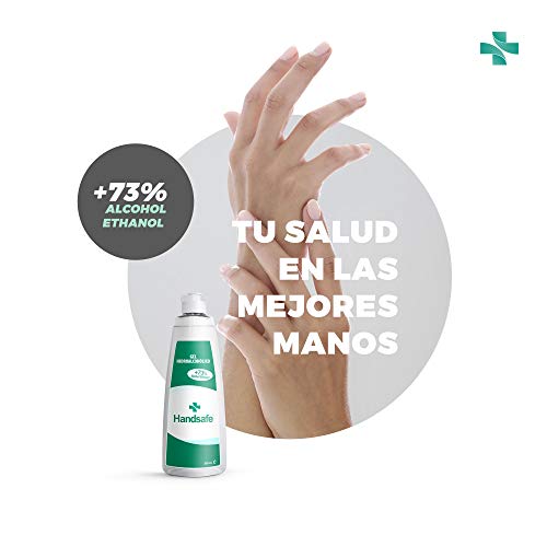 Handsafe Pack 2x500 ml Gel Hidroalcohólico desinfectante – 1000 ml