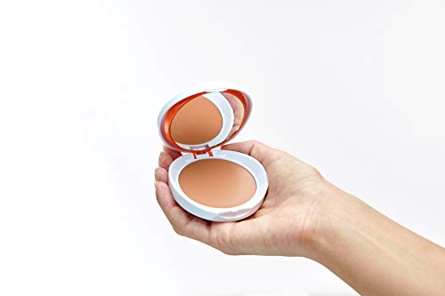 Heliocare Color Compacto Oil-Free SPF 50 - Fotoprotección Avanzada con Color, Antioxidante, Formato Compacto, Acabado Mate, para Pieles Mixtas o Grasas, Brown, 10gr