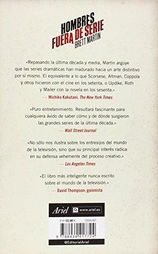 Hombres fuera de serie: De Los Soprano a The Wire y de Mad Men a Breaking Bad. Crónica de una revolución creativa (Ariel)