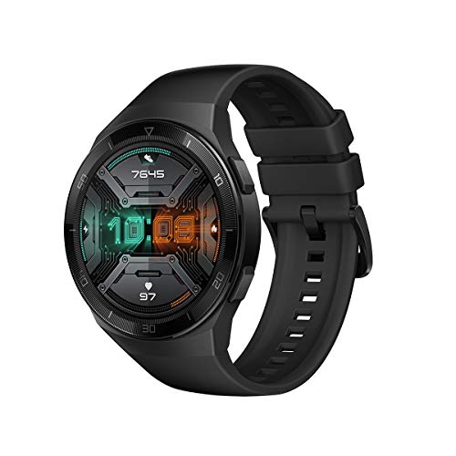 Huawei Watch GT 2e Sport - Smartwatch de AMOLED pantalla de 1.39 pulgadas, 2 semanas de batería, GPS, Color Negro (Graphite Black) 46 mm (55025281)