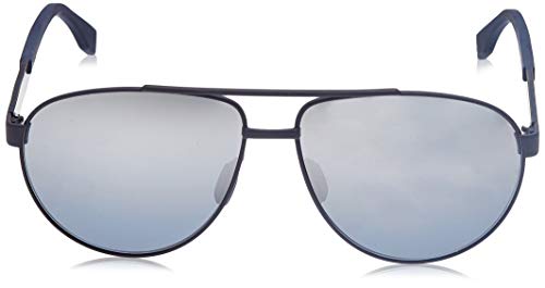 Hugo Boss BOSS 0752/F/S 9U KCS Gafas de sol, Azul (Mtblueecarbon/Grey Mesh Slv), 63 Unisex-Adulto