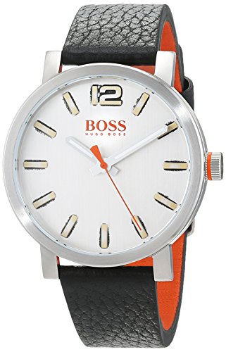 Hugo Boss Orange - Reloj Análogo clásico para Hombre de Cuarzo con Correa en Cuero 1550035