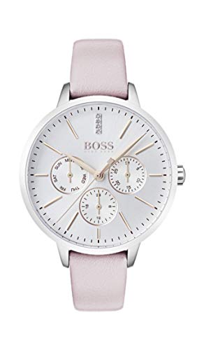 Hugo BOSS Reloj Multiesfera para Mujer de Cuarzo con Correa en Cuero 1502419