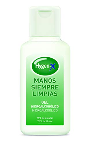 Hygen-X Gel Hidroalcohólico Desinfectante para Manos 230 ml - Paquete Familiar de 12 Piezas