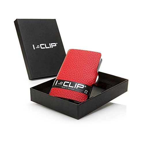 I-CLIP ® Cartera Pure Rojo (Disponible En 5 Variantes)