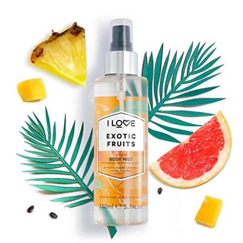 I Love Signature Exotic Fruit Long Lasting, Fast Drying, Non Sticky Body Mist For Her 150ml