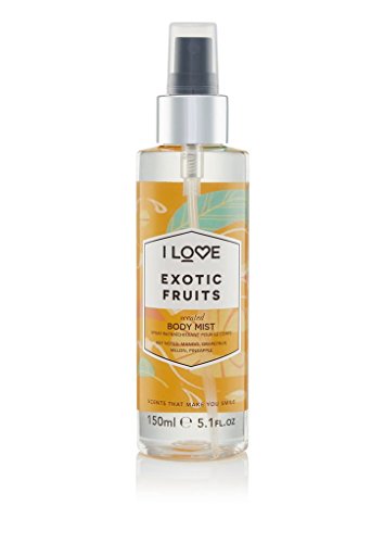 I Love Signature Exotic Fruit Long Lasting, Fast Drying, Non Sticky Body Mist For Her 150ml