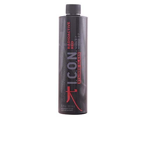 Icon Stained Glass Tinte Semi-Permanente Tono 2-7 Radioactive Red - 300 ml