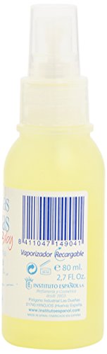 Instituto Español Gotas frescas - Agua de colonia concentrada para bebé - baja en alcohol - 80 ml