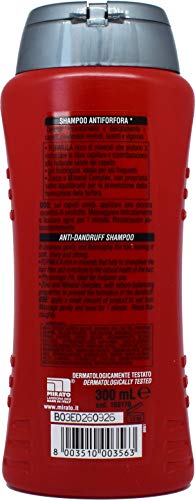 INTESA POUR HOMME champú anticaspa, con Zinc y Mineral Complex, 300 mL