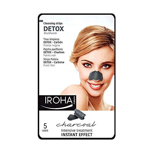 Iroha Nature - DETOX - Tiras limpieza puntos negros Nariz