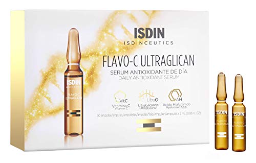 ISDIN Isdinceutics Flavo-C Ultraglican Serum Antioxidante Con Vitamina C Y Proteoglicanos (30 x 2 ml.)