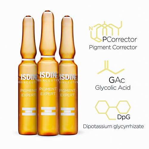 Isdin Isdinceutics Pigment Expert Serum corrector despigmentante facial | Previene y Trata las Manchas en la Piel Monodosis 10 x 2ml