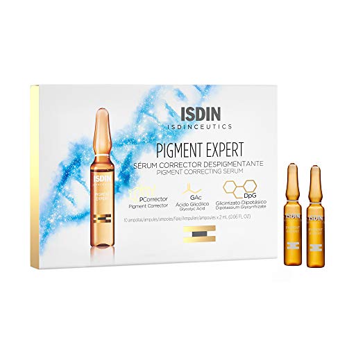 Isdin Isdinceutics Pigment Expert Serum corrector despigmentante facial | Previene y Trata las Manchas en la Piel Monodosis 10 x 2ml