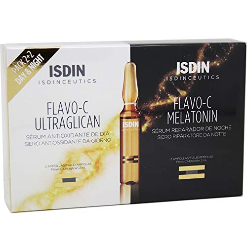 Isdinceutics Flavo-C Ultraglican-2amp.+Flavo-C Serum Noche-2amp.