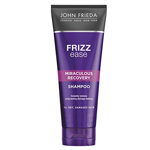 John Frieda Champú Reparador Miraculous Recovery 250ml | Hidratante | Fortalecedor | Pelo Dañado y Seco | Solido