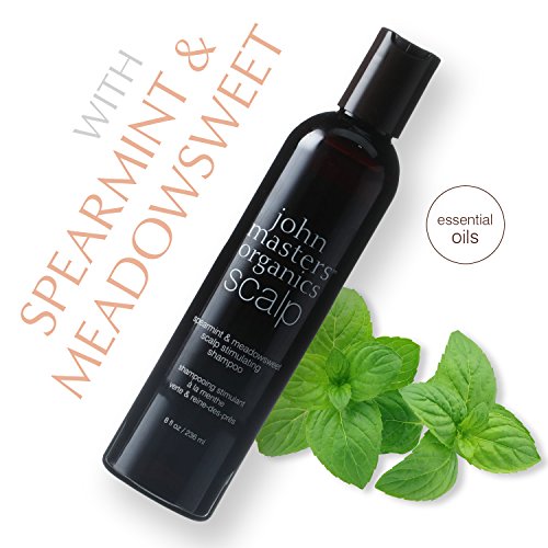 John Masters Organics - menta verde y; Meadowsweet Scalp Champú Estimulante 236ml / 8oz - Cuidado del Cabello