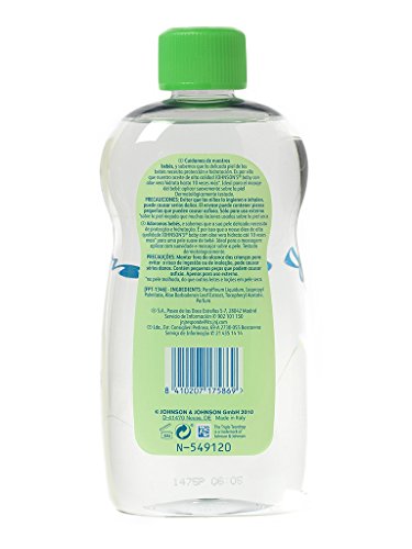 Johnson's baby - Baby aceite aloe vera, 500 ml