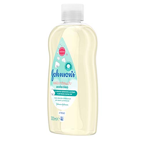 Johnson's Baby CottonTouch Aceite corporal a base de algodón puro - 3 x 300 ml