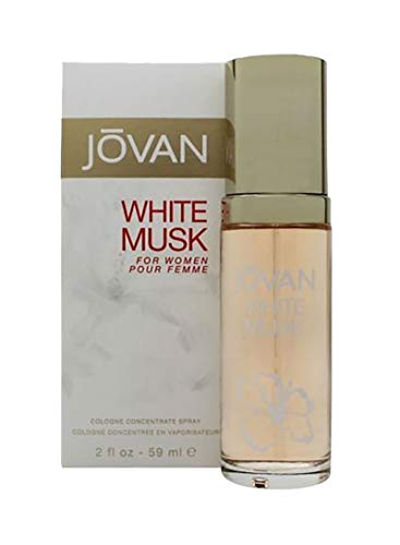 Jovan White Musk Eau De Cologne Spray para Mujer - 59 ml