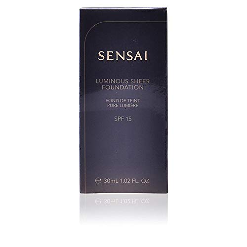 Kanebo Sensai Luminous Sheer Base de Maquillaje SPF 15 Tono 202 Ochre Beige - 30 ml