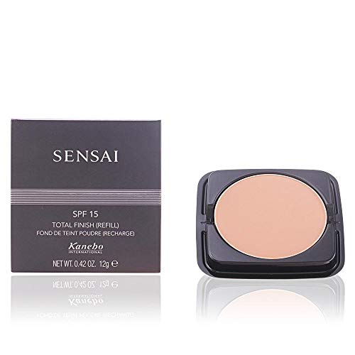 Kanebo Total Finish Refill Sensai Fundación Polvo Compacto Tono 205 Topaz Beige - 12 gr