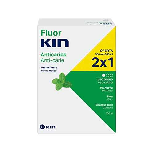 Kin FluorEnjuague Bucal Diario - 1000 ml