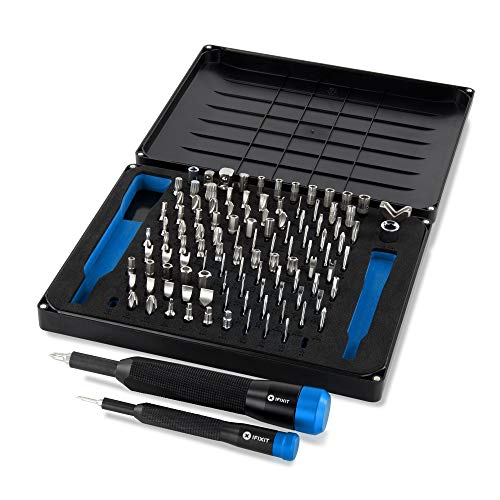 Kit De Destornilladores Manta de iFixit Kit de 112 Puntas mango destornillador de aluminio laptop macbook iPhone smartphone tablet reparación