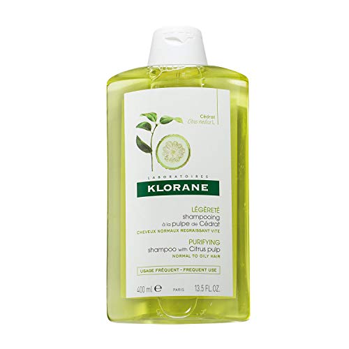 Klorane APF-129, Champú con pulpa de cítricos, 400 ml