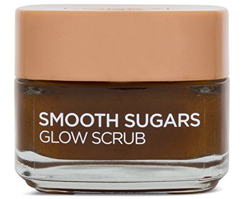 L 'Oreal París suave azúcar Glow Semilla de Uva cara y labios Scrub, 50 ml