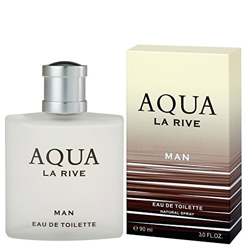 La Rive Eau de Toilette Aqua para hombre, 90 ml