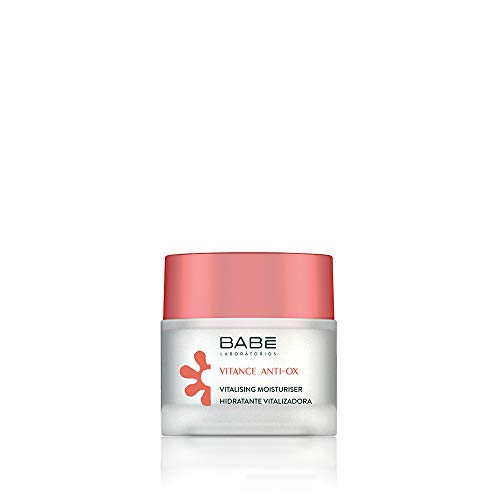 Laboratorios Babé - Vitance Anti-Ox Crema Gel Facial Antioxidante Hidratante Vitalizadora 50 ml, Piel Radiante y Luminosa, Contra el Envejimiento Prematuro Cutáneo, Hidratante