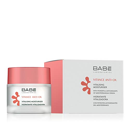 Laboratorios Babé - Vitance Anti-Ox Crema Gel Facial Antioxidante Hidratante Vitalizadora 50 ml, Piel Radiante y Luminosa, Contra el Envejimiento Prematuro Cutáneo, Hidratante