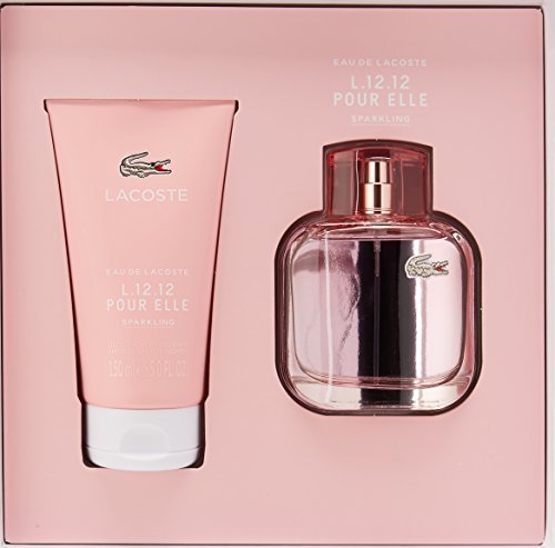 LACOSTE EAU DE L.12.12 POUR ELLE SPARKLING EDT 90 ML VAPO + S/GEL 150 ML SET