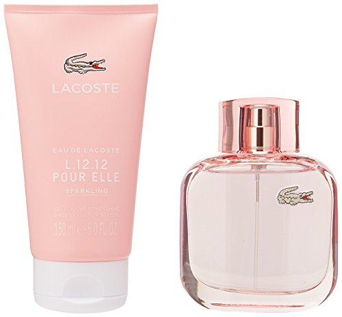 LACOSTE EAU DE L.12.12 POUR ELLE SPARKLING EDT 90 ML VAPO + S/GEL 150 ML SET