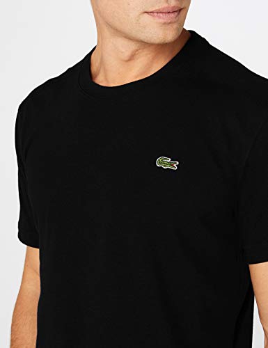 Lacoste TH7618, Camiseta para Hombre, Negro (Noir), Small (Talla del fabricante: 3)